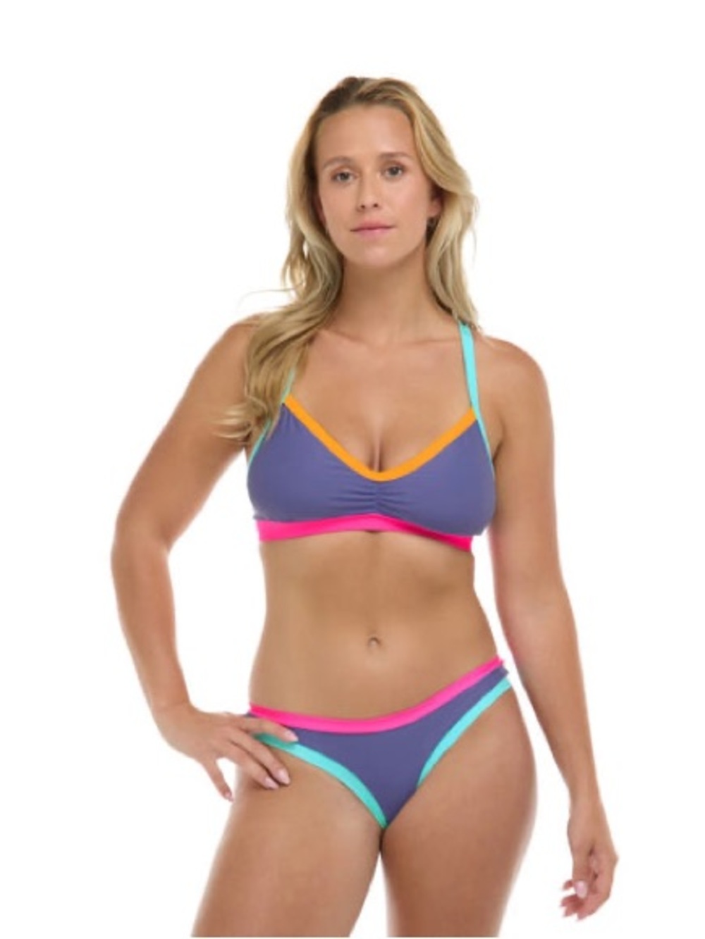 NWT Body Glove Iris Bikini Large Top Med Bottoms